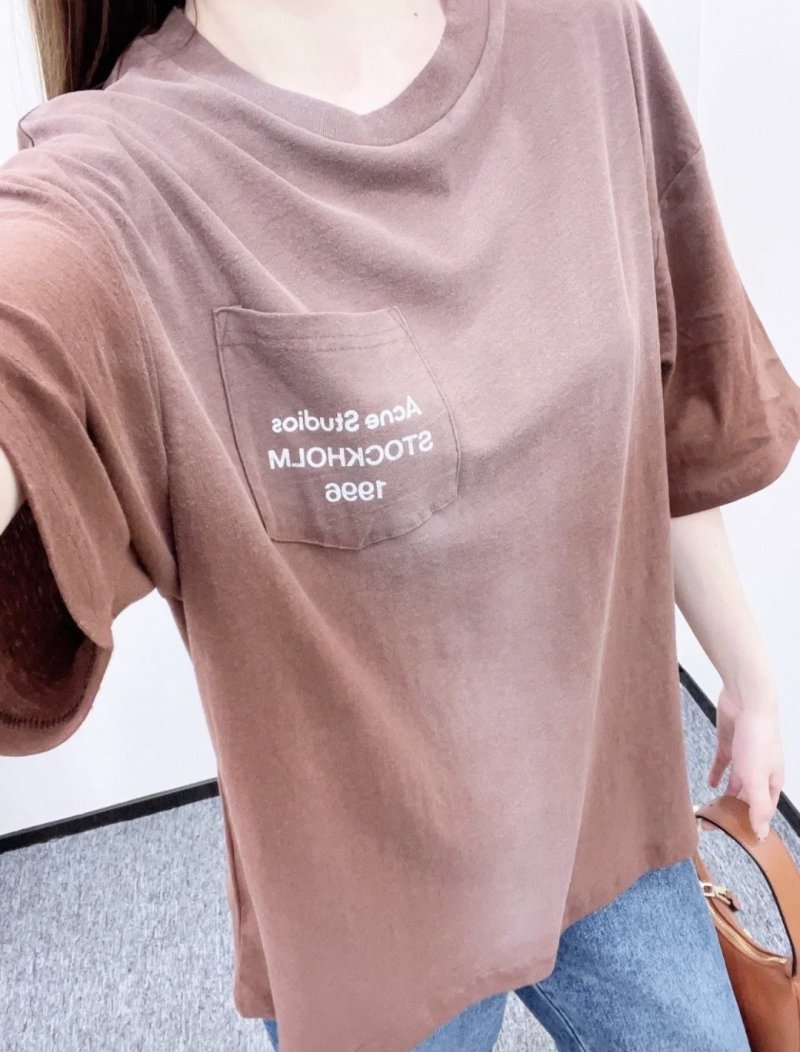Essentials Pocket T-Shirt Brown view