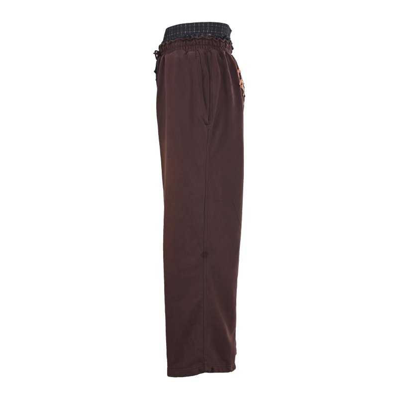 Essentials Brown Logo Sweatpants view