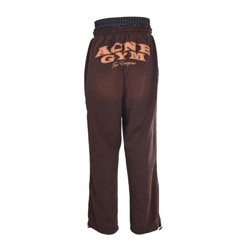 Essentials Brown Logo Sweatpants view
