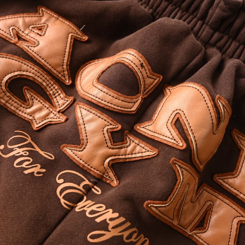 Essentials Brown Logo Sweatpants view