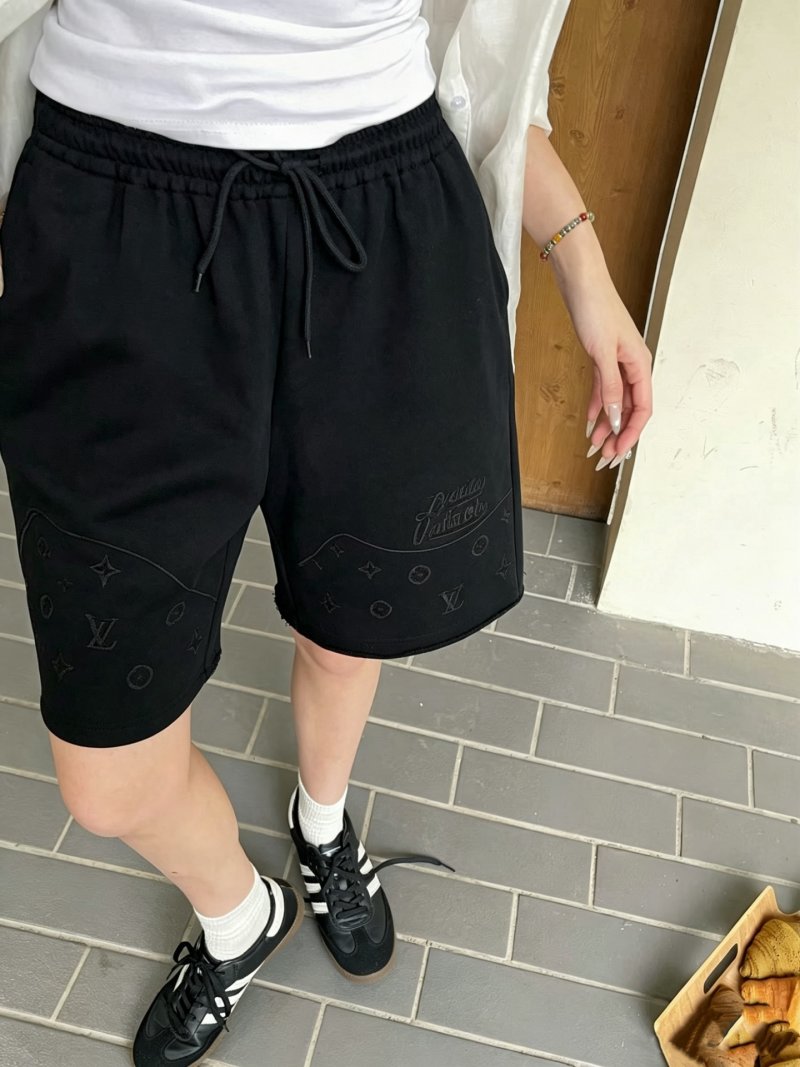 Louis Vuitton Monogram Black Shorts