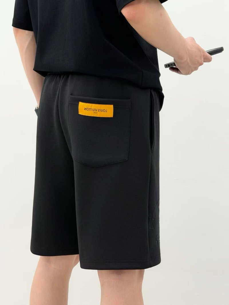 Louis Vuitton Monogram Black Shorts view
