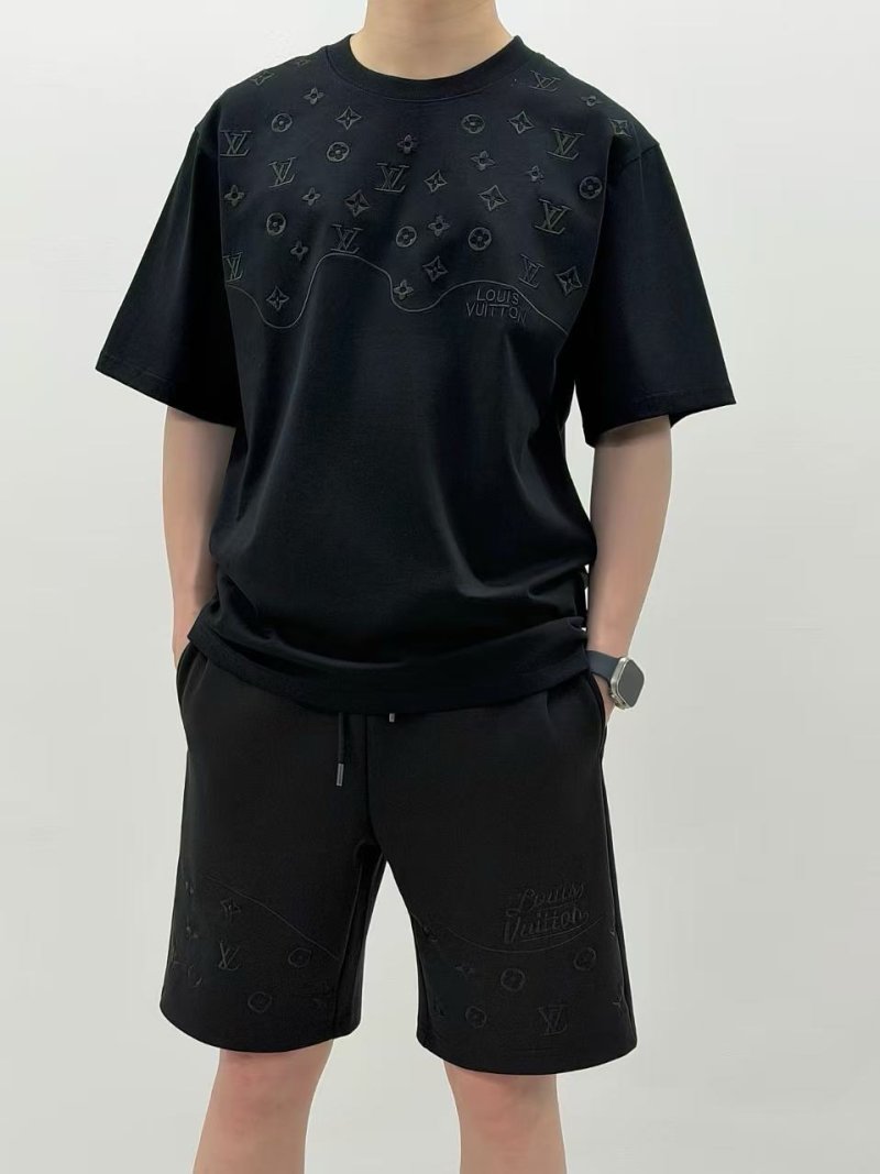 Louis Vuitton Monogram Black Shorts view