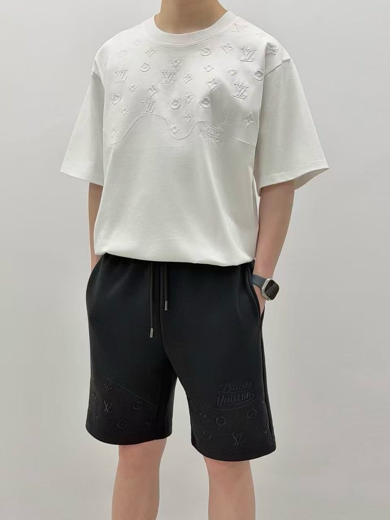 Louis Vuitton Monogram Black Shorts view