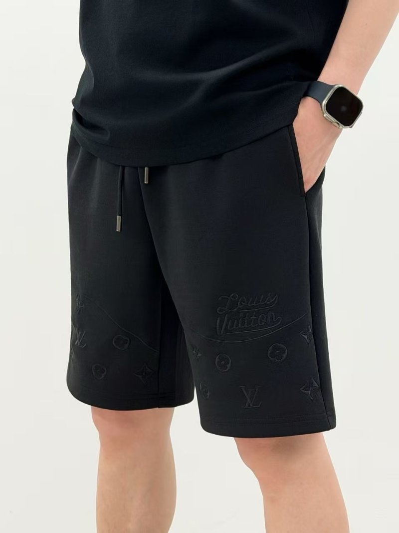 Louis Vuitton Monogram Black Shorts view