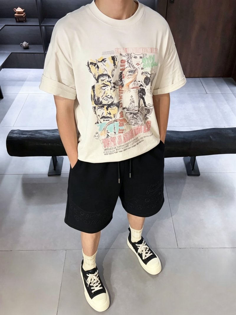 Louis Vuitton Monogram Black Shorts view