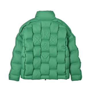 Moncler x Christopher Raxxy 3D Quilted Down Jacket Green view 4