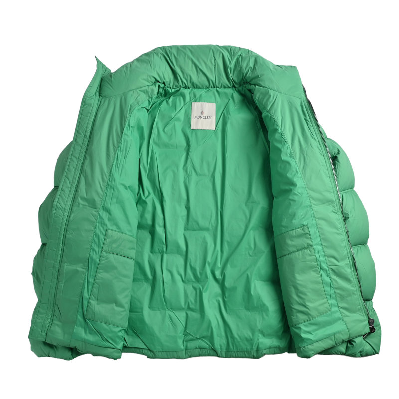 Moncler x Christopher Raxxy 3D Quilted Down Jacket Green view