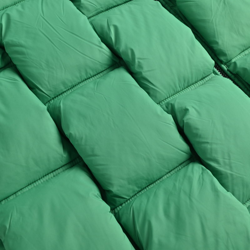 Moncler x Christopher Raxxy 3D Quilted Down Jacket Green view