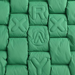 Moncler x Christopher Raxxy 3D Quilted Down Jacket Green view 10
