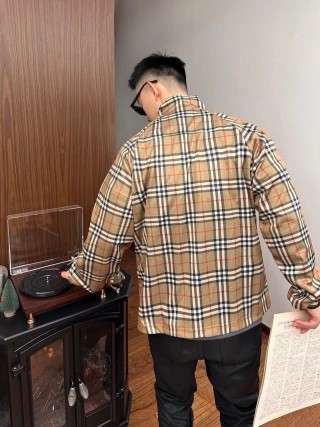 Burberry Vintage Check Harrington Jacket Beige view 6