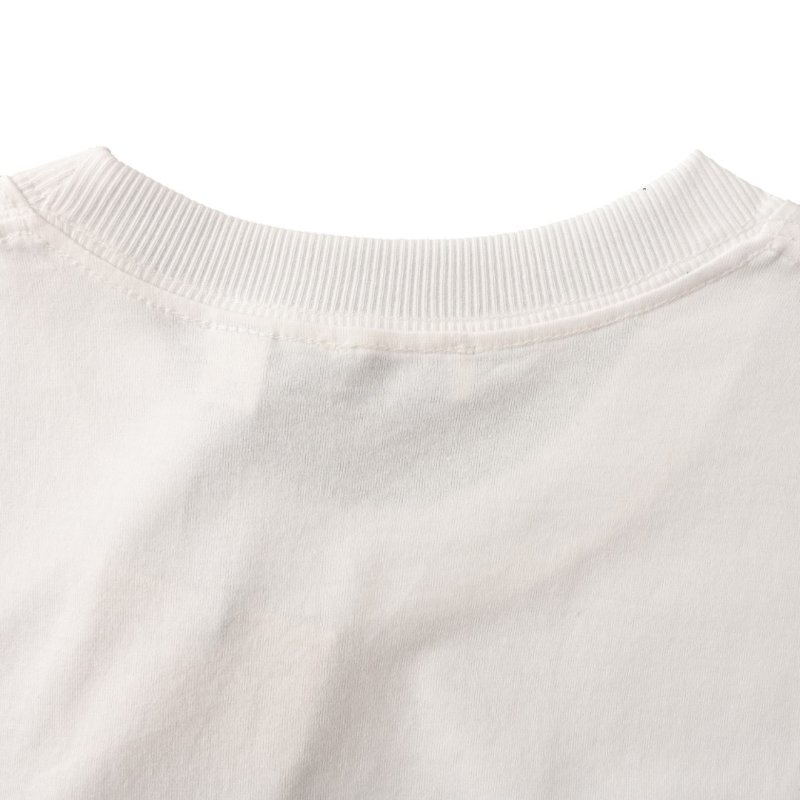 Burberry Check Cuff White T-Shirt view