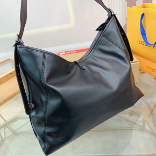 Louis Vuitton Dark Cargo Carryall Chain Shopping Bag Black view 7