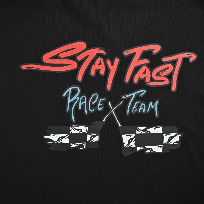 Essentials Stay Fast Black T-Shirt view