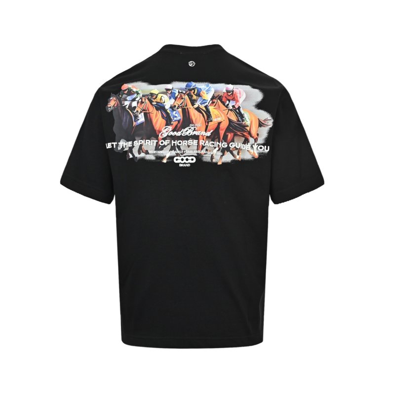 Supreme Brand Black Short Sleeve T-Shirt view