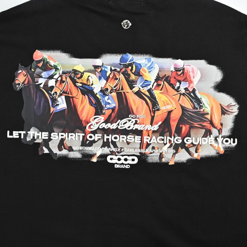 Supreme Brand Black Short Sleeve T-Shirt view