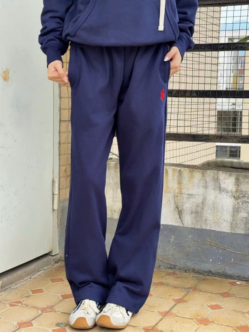 Polo Ralph Lauren Navy Embroidered Sweatpants