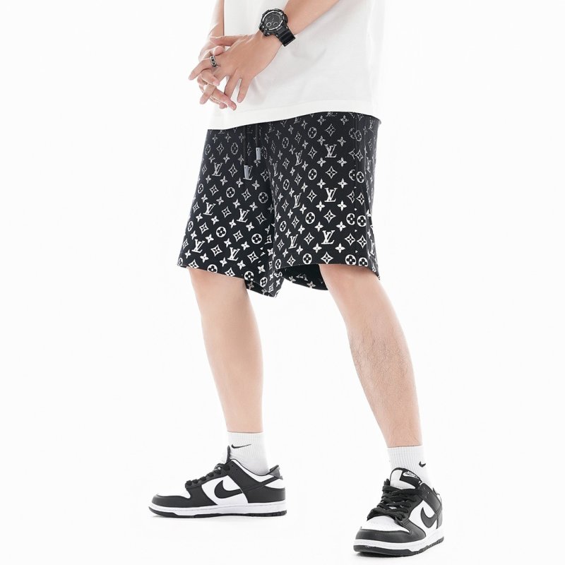 Louis Vuitton Monogram Black Shorts