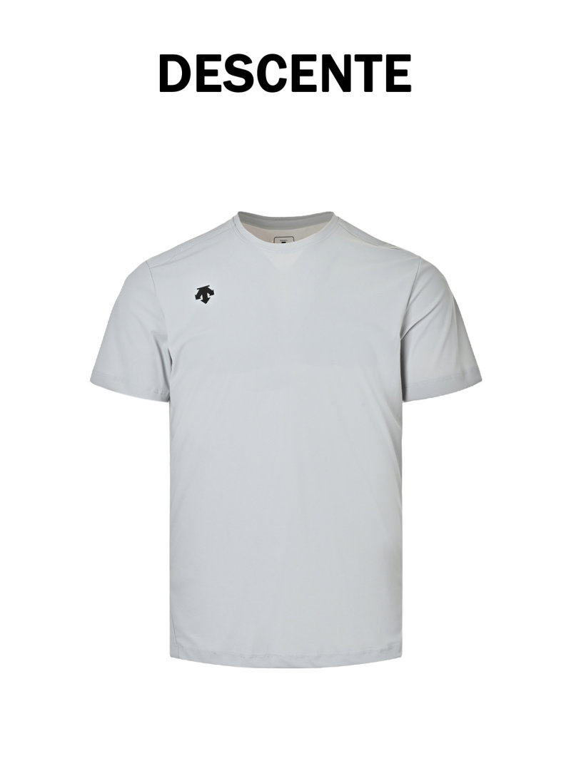 Men's Light Gray Short Sleeve T-Shirt