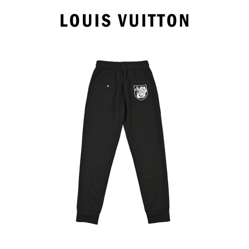 Black Premium Relaxed Fit Trousers view