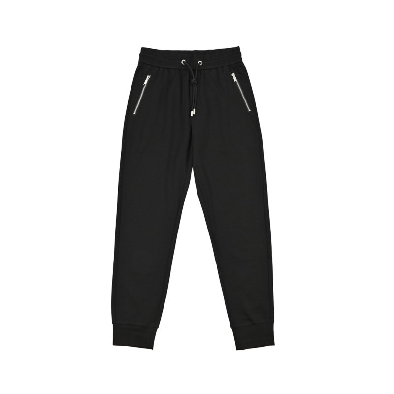 Black Premium Relaxed Fit Trousers view