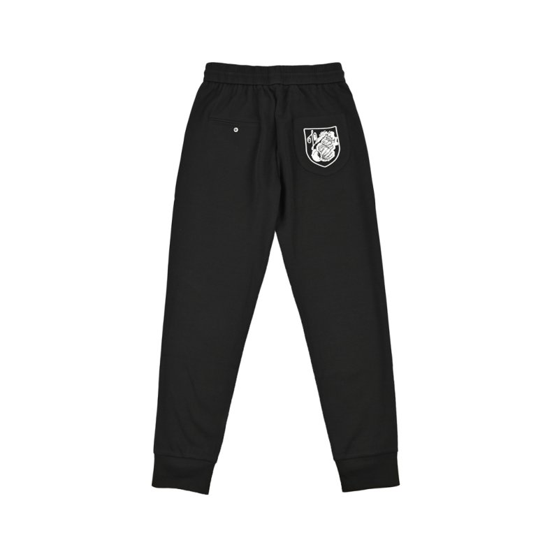 Black Premium Relaxed Fit Trousers view