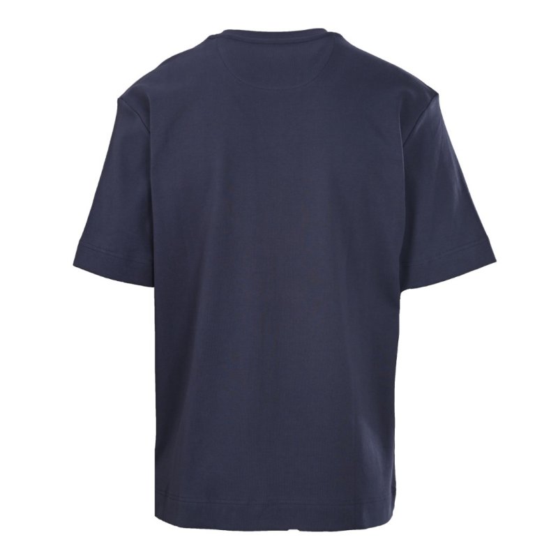 Fendi Navy Pocket T-Shirt with Zipper Detail view