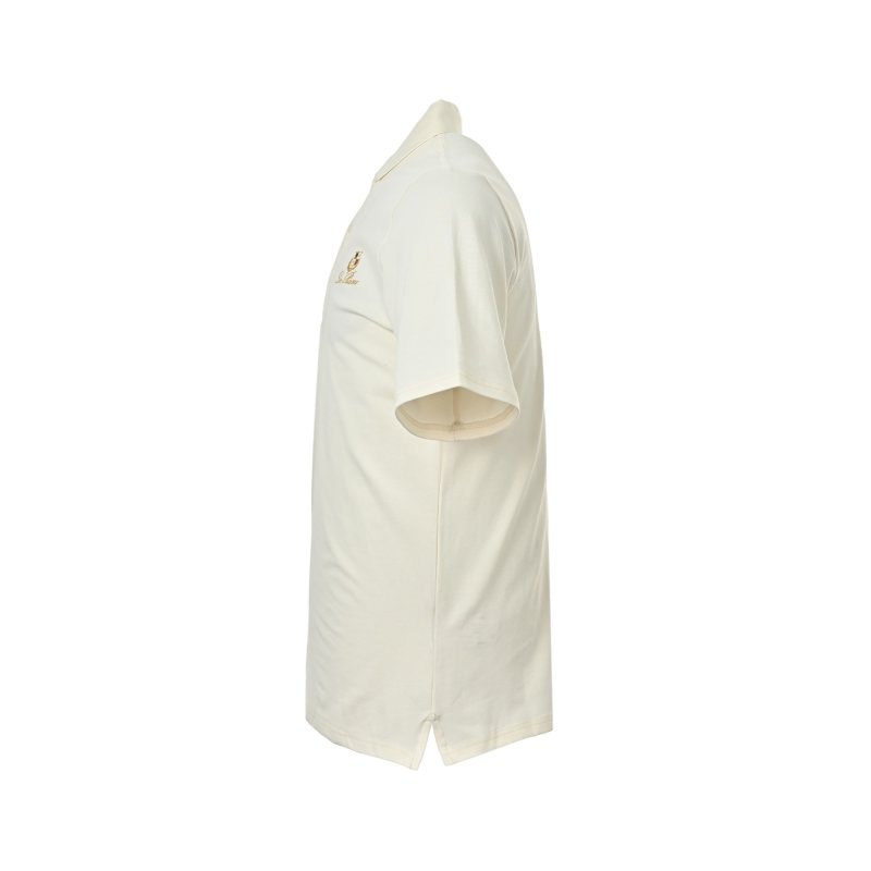 Polo Lauren Cream Short Sleeve Polo Shirt view