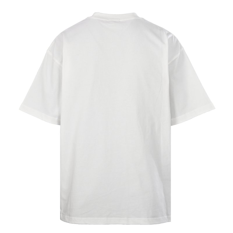 WE11DONE Heart Letter Graphic T-Shirt White view