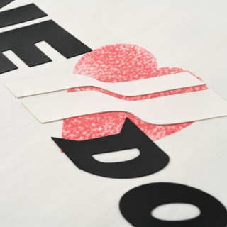 WE11DONE Heart Letter Graphic T-Shirt White view 5