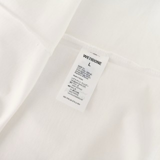 WE11DONE Heart Letter Graphic T-Shirt White view 9