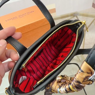 Louis Vuitton Monogram Canvas Tote Bag - Cognac Brown view 9