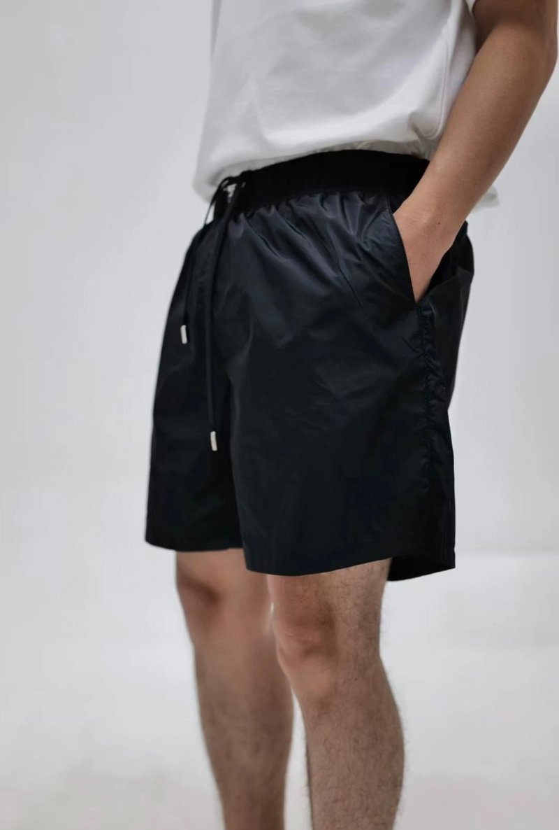 Black Athletic Shorts view
