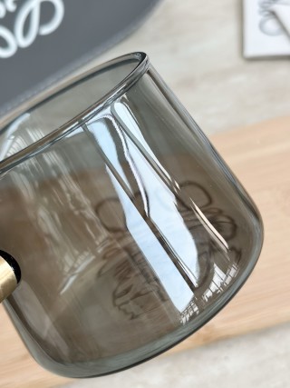 Borosilicate Glass Tea Pitcher with Wood Handle view 5