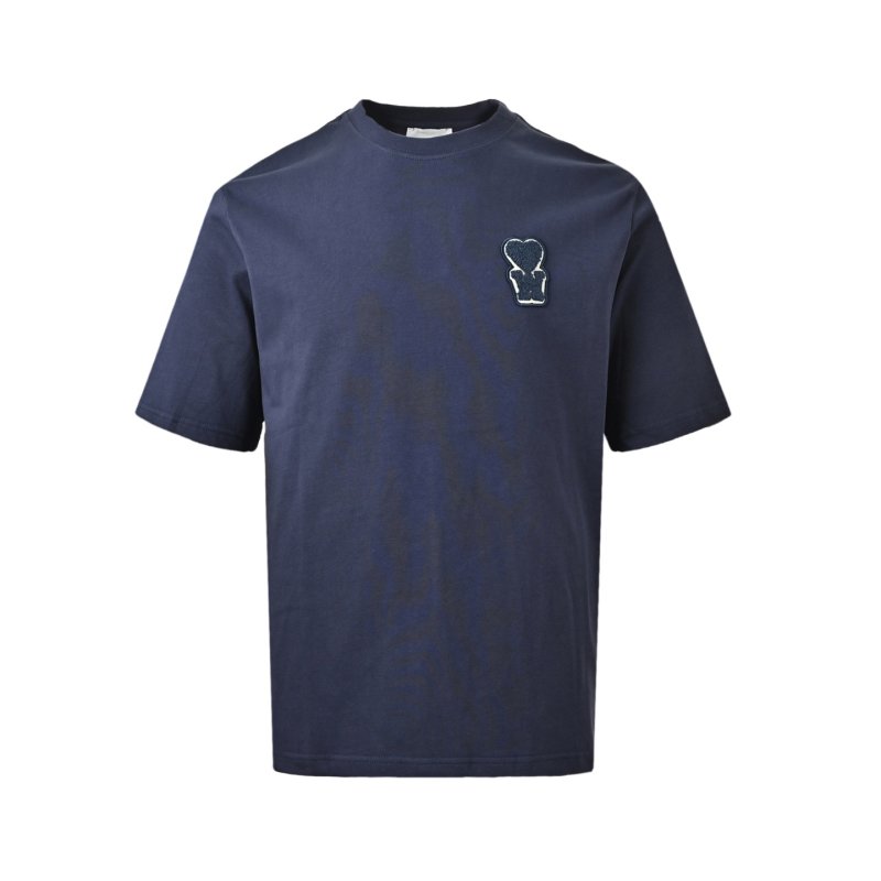 Navy Bear Outline Short Sleeve T-Shirt view