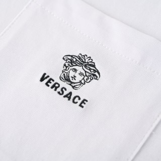 Versace White Logo T-Shirt view 14