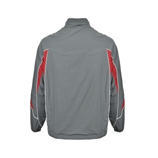 Supreme 25FW Colour-Block Windbreaker Jacket Grey Red view 3