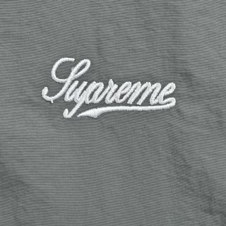 Supreme 25FW Colour-Block Windbreaker Jacket Grey Red view 5