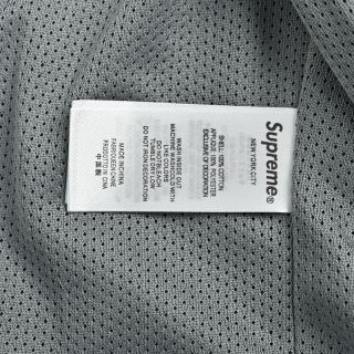 Supreme 25FW Colour-Block Windbreaker Jacket Grey Red view 7