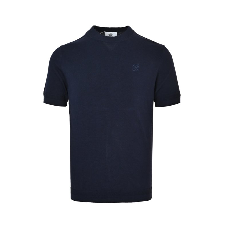 Essentials Navy Blue Short Sleeve T-Shirt view