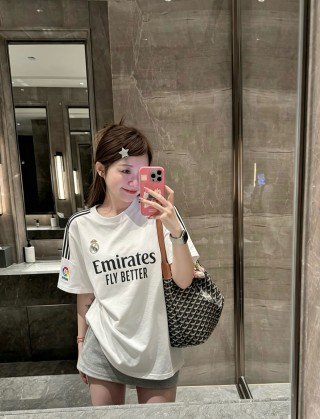 Adidas Real Madrid Emirates White Football Jersey view 3
