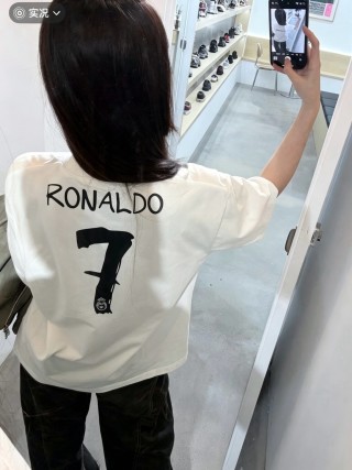 Adidas Real Madrid Emirates White Football Jersey view 6
