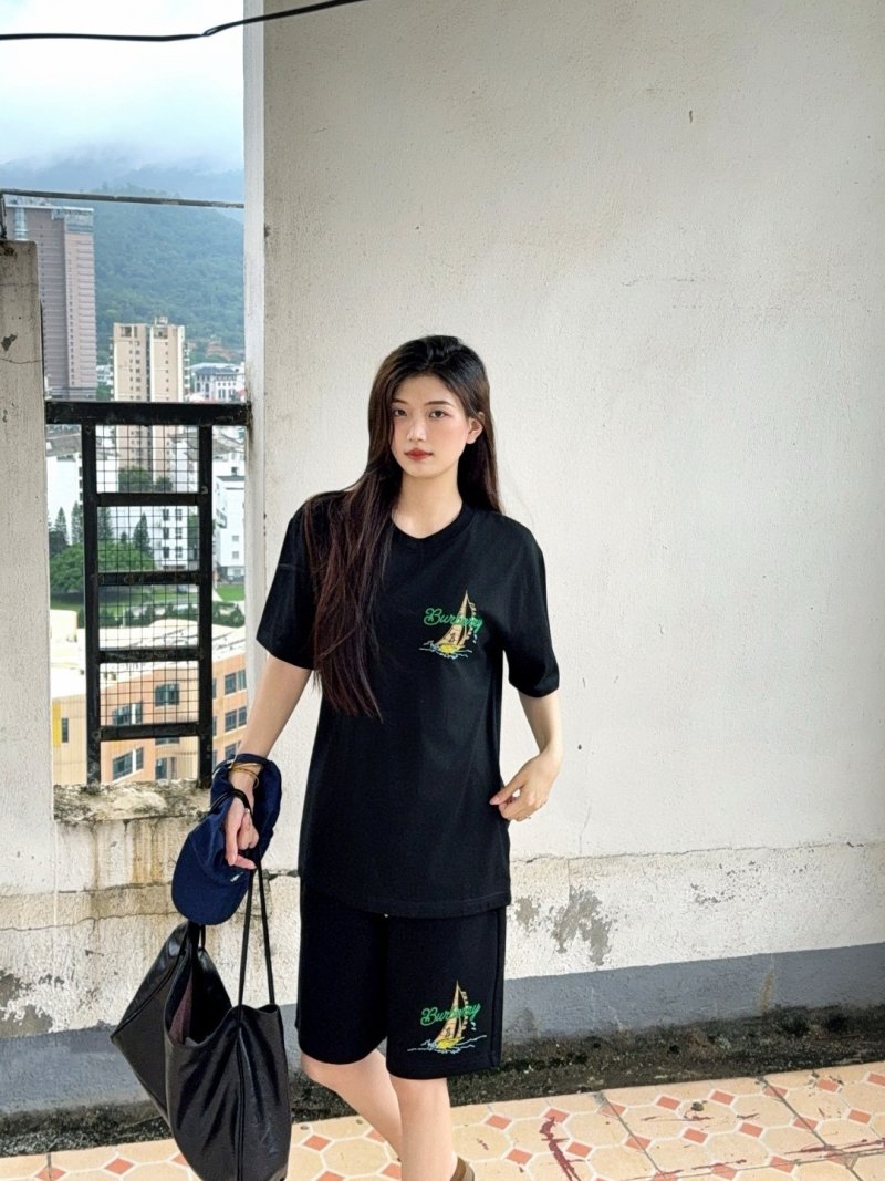 Black Embroidered Graphic Short Sleeve T-Shirt view