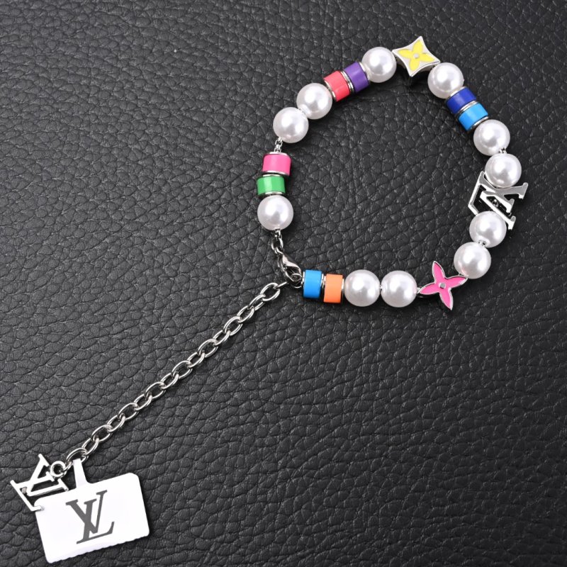 Louis Vuitton MNG Pearls Party Multi-Color Beaded Bracelet view