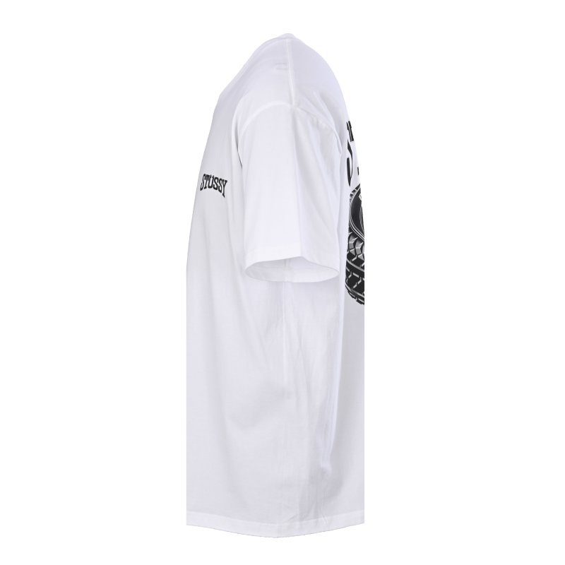 Stüssy White Logo T-Shirt view