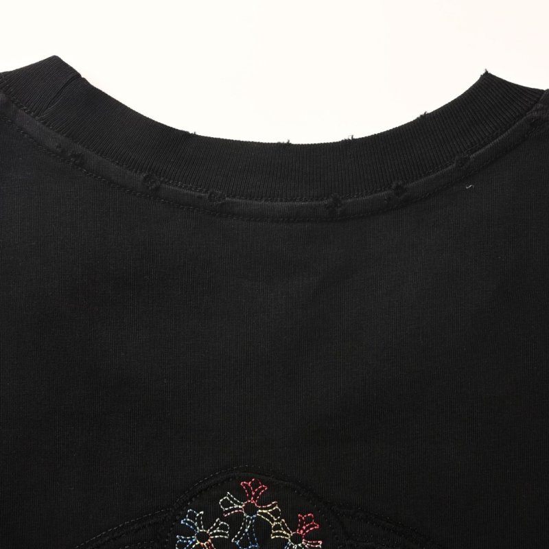 Chrome Hearts Black Cross Floral T-Shirt view