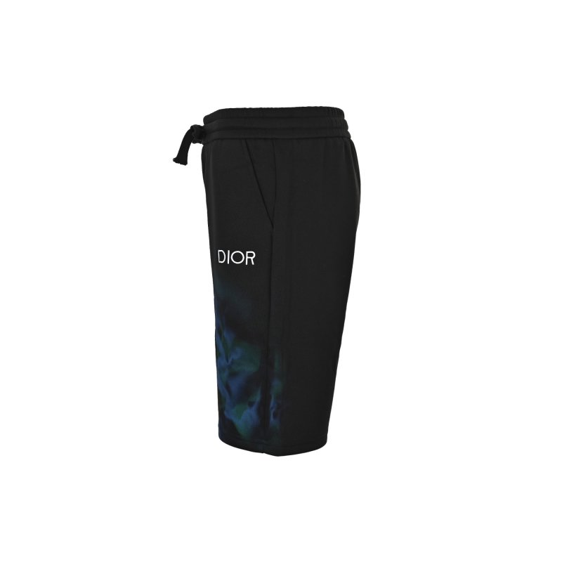 Dior Black Tie-Dye Shorts Navy view