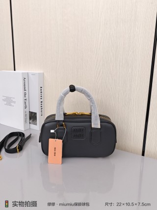 MCM Cognac Monogram Small Tote Bag with Keychain view 5