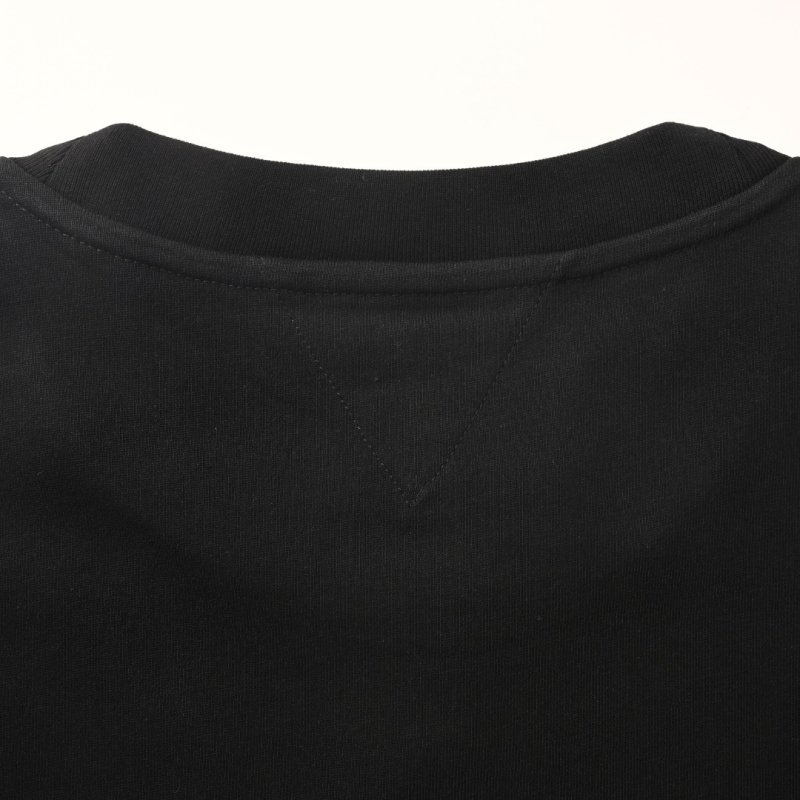 Essentials Black Abstract Graphic T-Shirt view