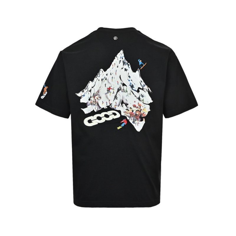 GOODBRAND Black Graphic T-Shirt view